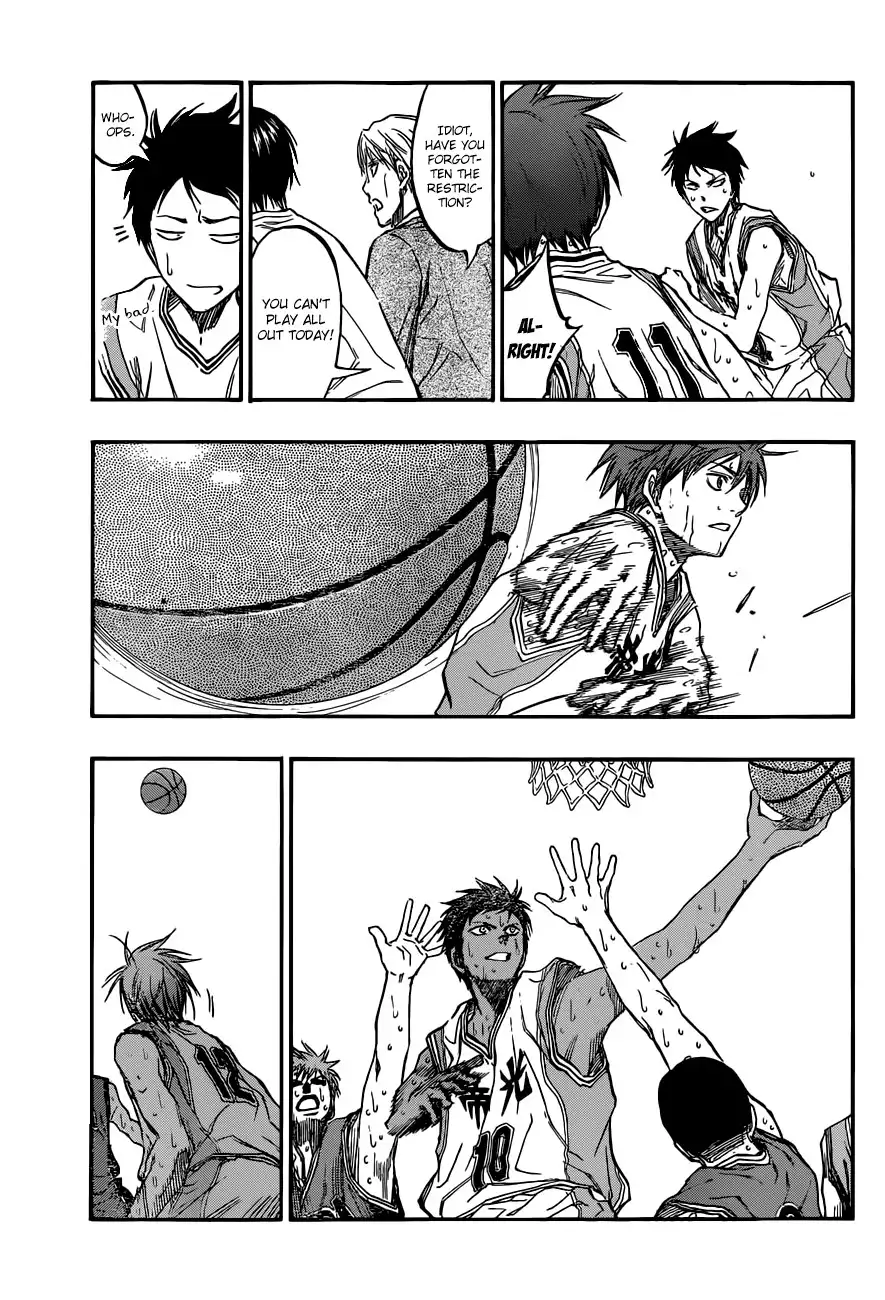 Kuroko no Basket Chapter 208 15